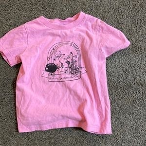 Historic Jacksonville Oregon Logo Pink Size 3T Precious Cargo T-Shirt